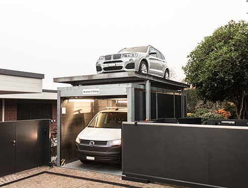 Personenmitfahrt im Autolift