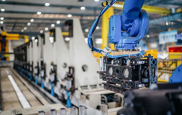 Industrieroboter Fabrikationsplanung